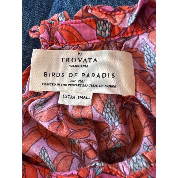 TROVATA WOMEN'S CARLA BLOUSE XS - Picture 6 of 8